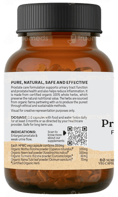 Organic India Prostate Care Capsule 60